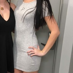 Forever 21 Grey Sweater Dress